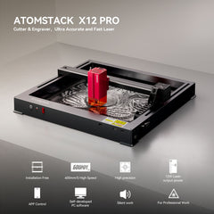 Atomstack X12 Pro 50W All-in-one 2nd Generation Laser Engraver w/ Free Heightening Feet Set