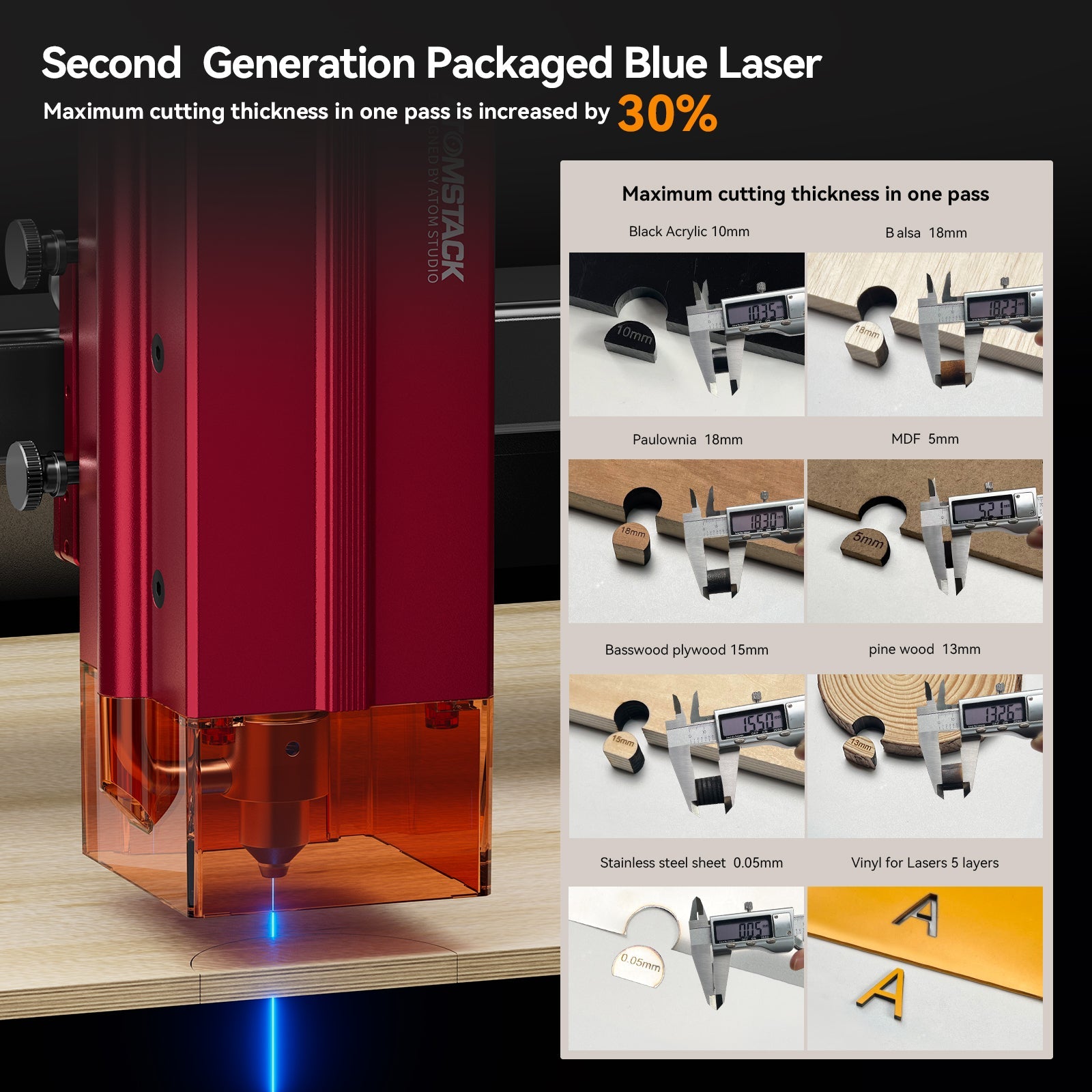 [US Only] Atomstack X24/A24 Pro 120W All-in-one 2nd Generation Laser Engraver