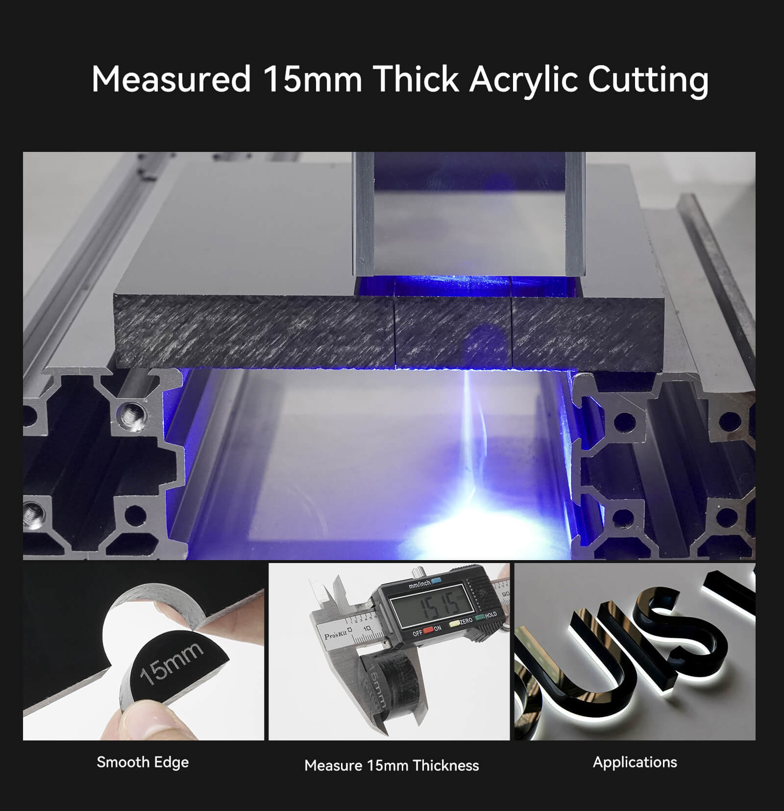 Atomstack X7 Pro 50W Laser Cutter & Engraving Machine + R1 Rotary Chuck