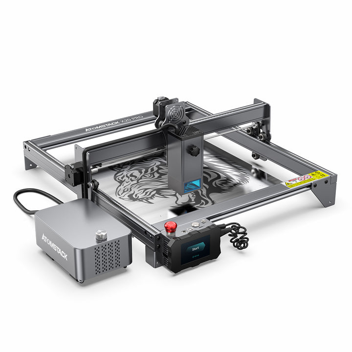 ATOMSTACK S20 Pro 20W Laser Engraver 130W CNC Laser Engraving Cutting  Machine
